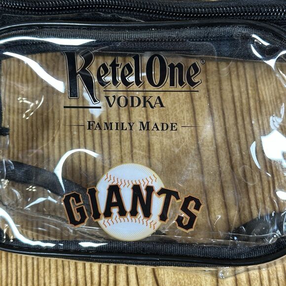 San Francisco Giants Clear Fanny‎ Pack Kettle One Vodka Collab Concert Bag - Picture 3 of 10